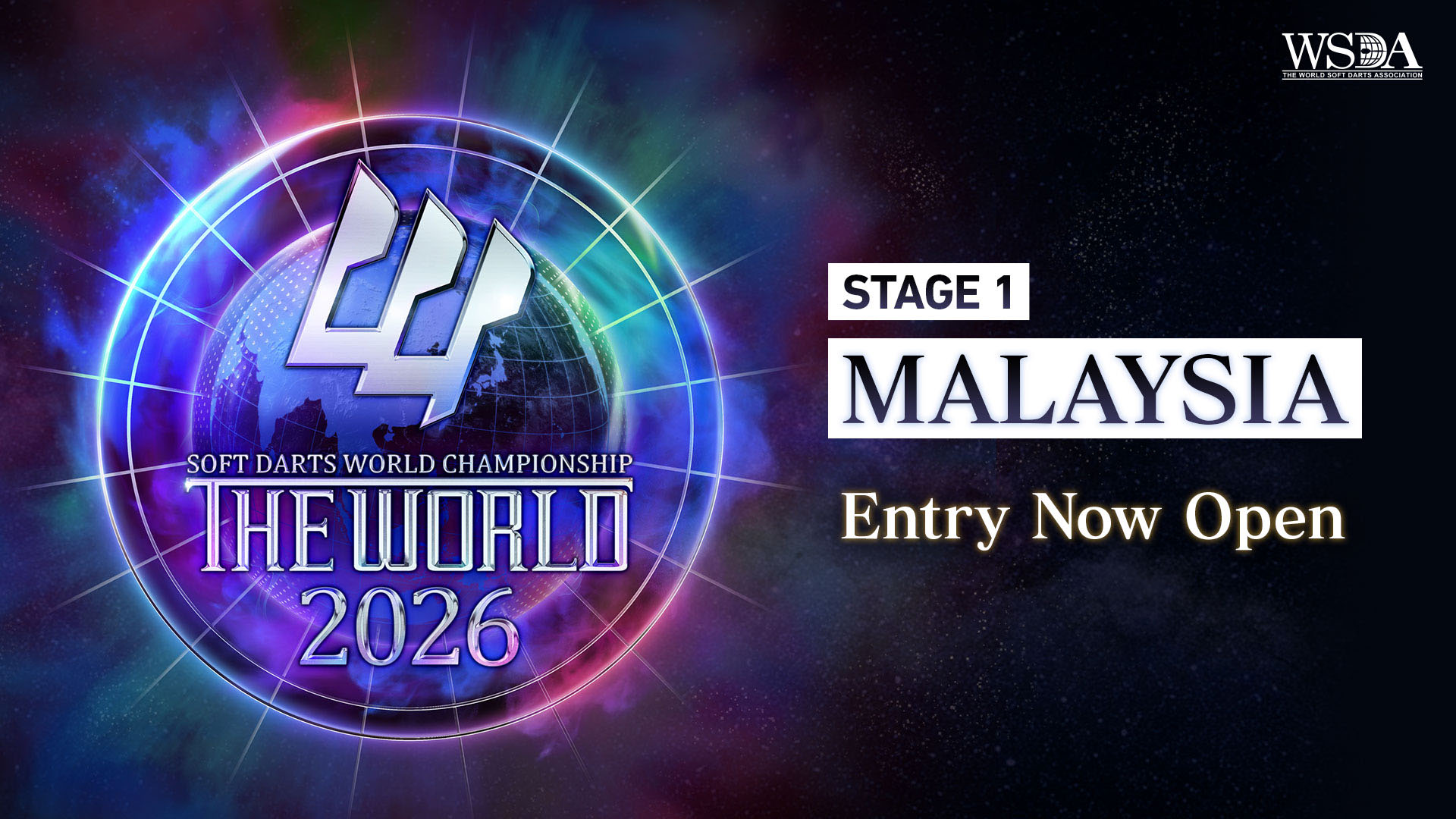 THE WORLD 2026 STAGE 1 MALAYSIA Entry opens on Tuesday, February 3