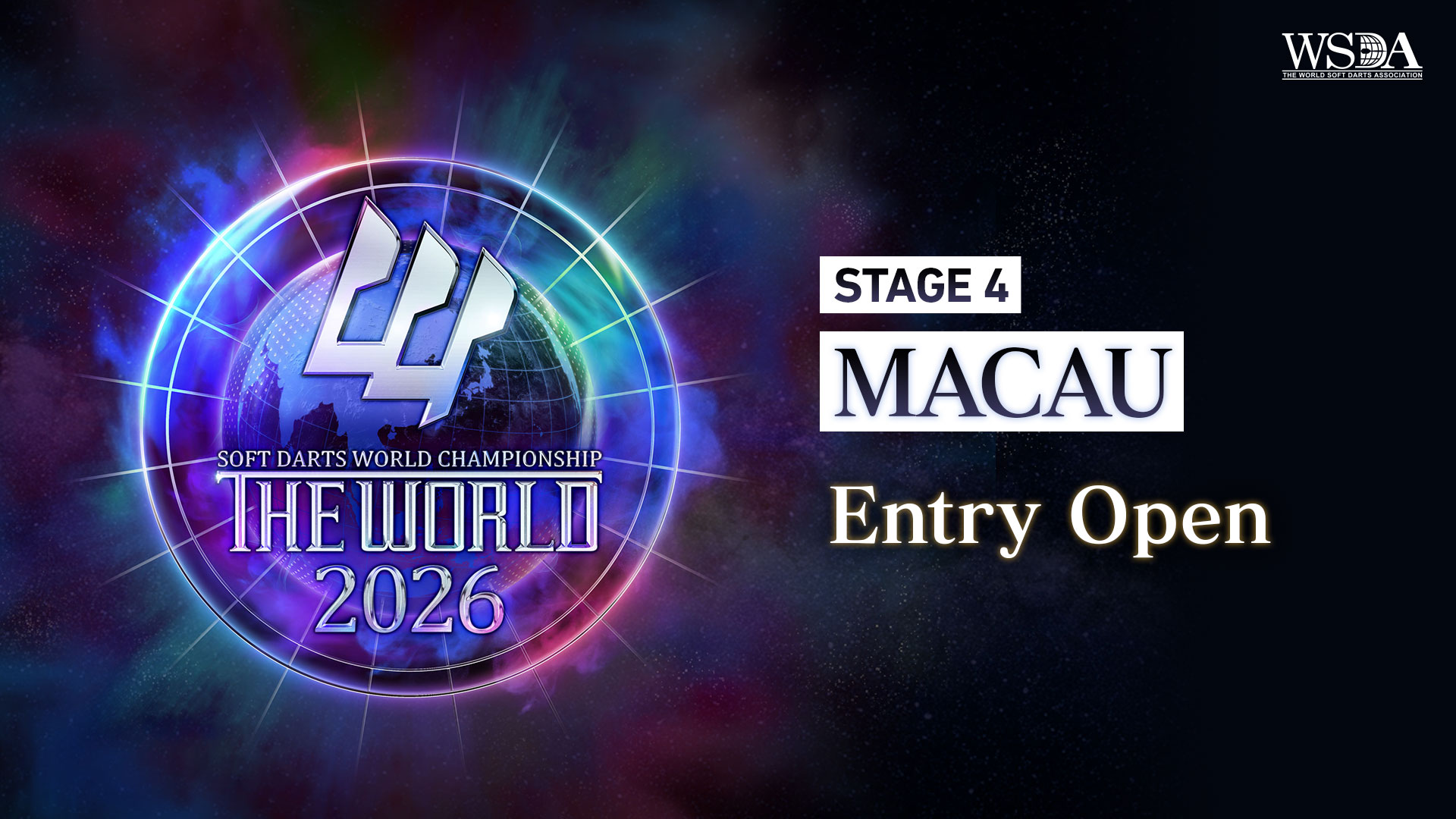 STAGE 4 MACAU Entries Open today.