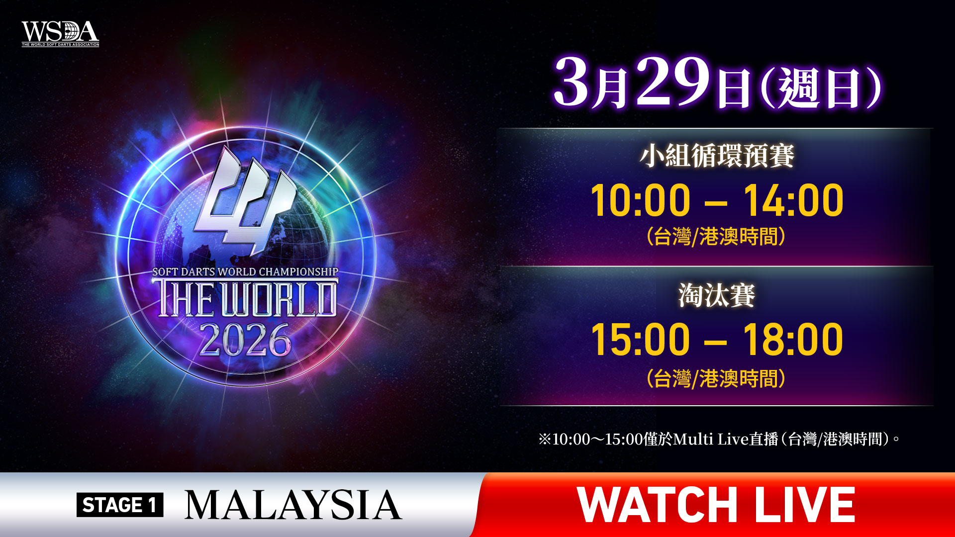 THE WORLD 2026 STAGE 1