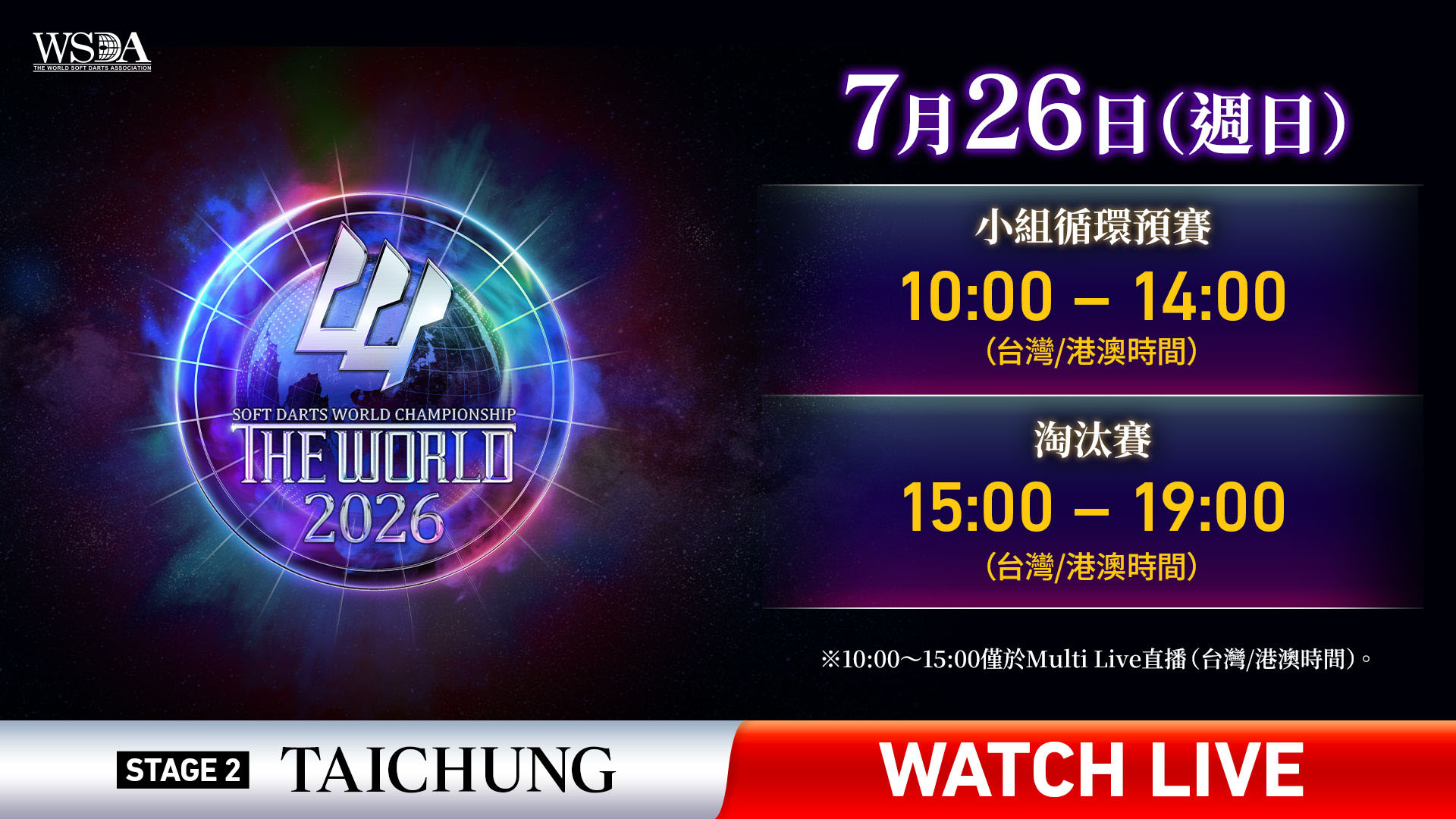 THE WORLD 2026 STAGE 2
