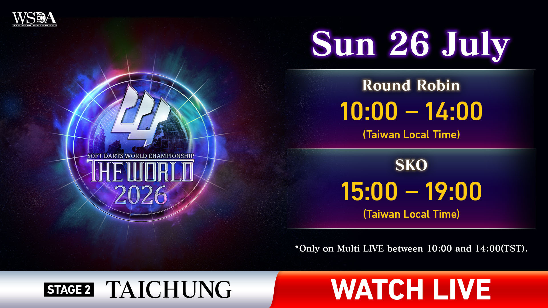 LIVE from Taichung! THE WORLD 2026 STAGE 2 TAICHUNG