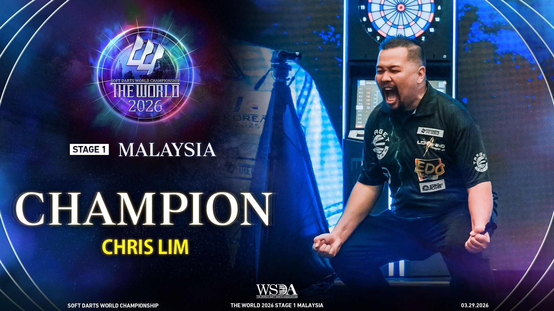 STAGE 1 MALAYSIA Champion: Chris Lim