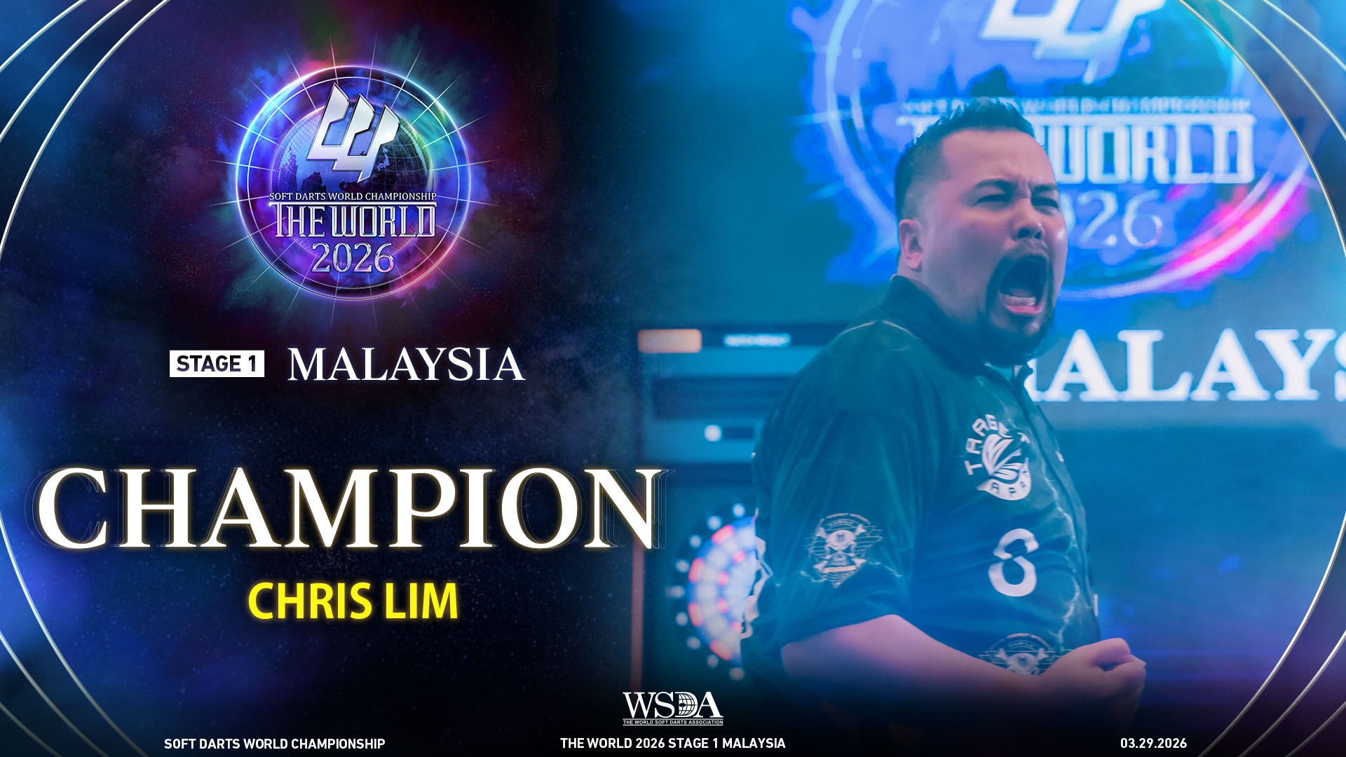STAGE 1 MALAYSIA Champion: Chris Lim
